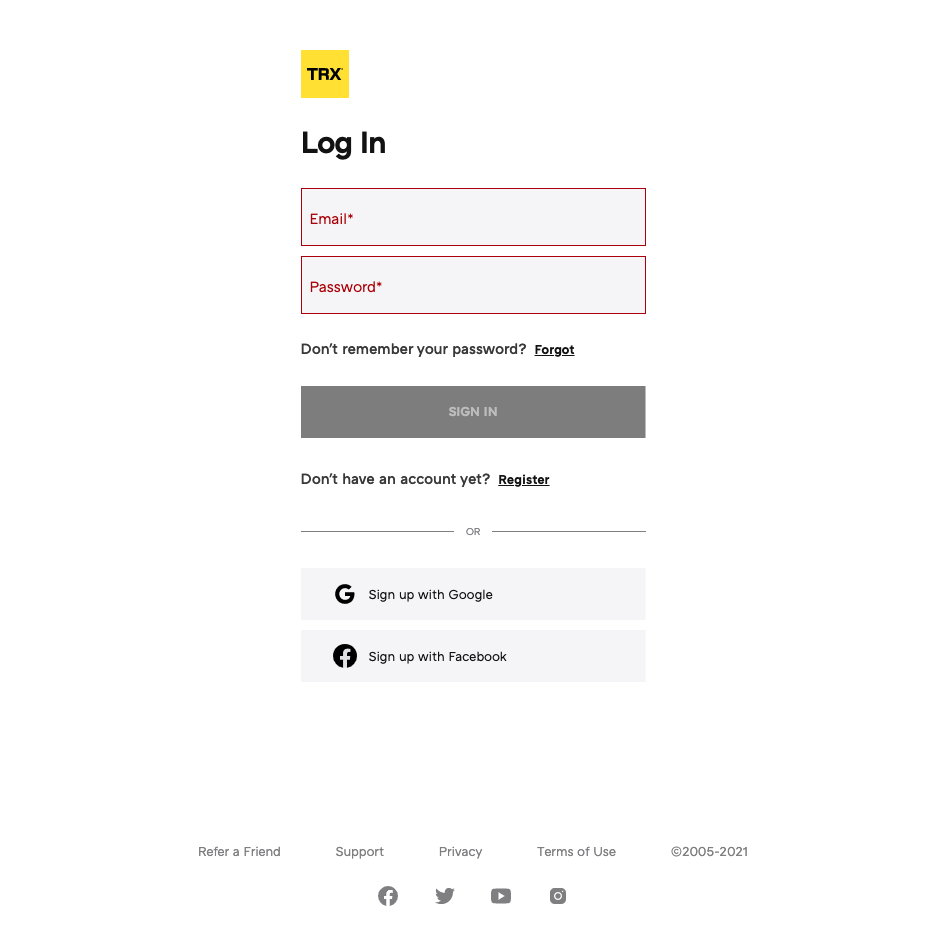 login view