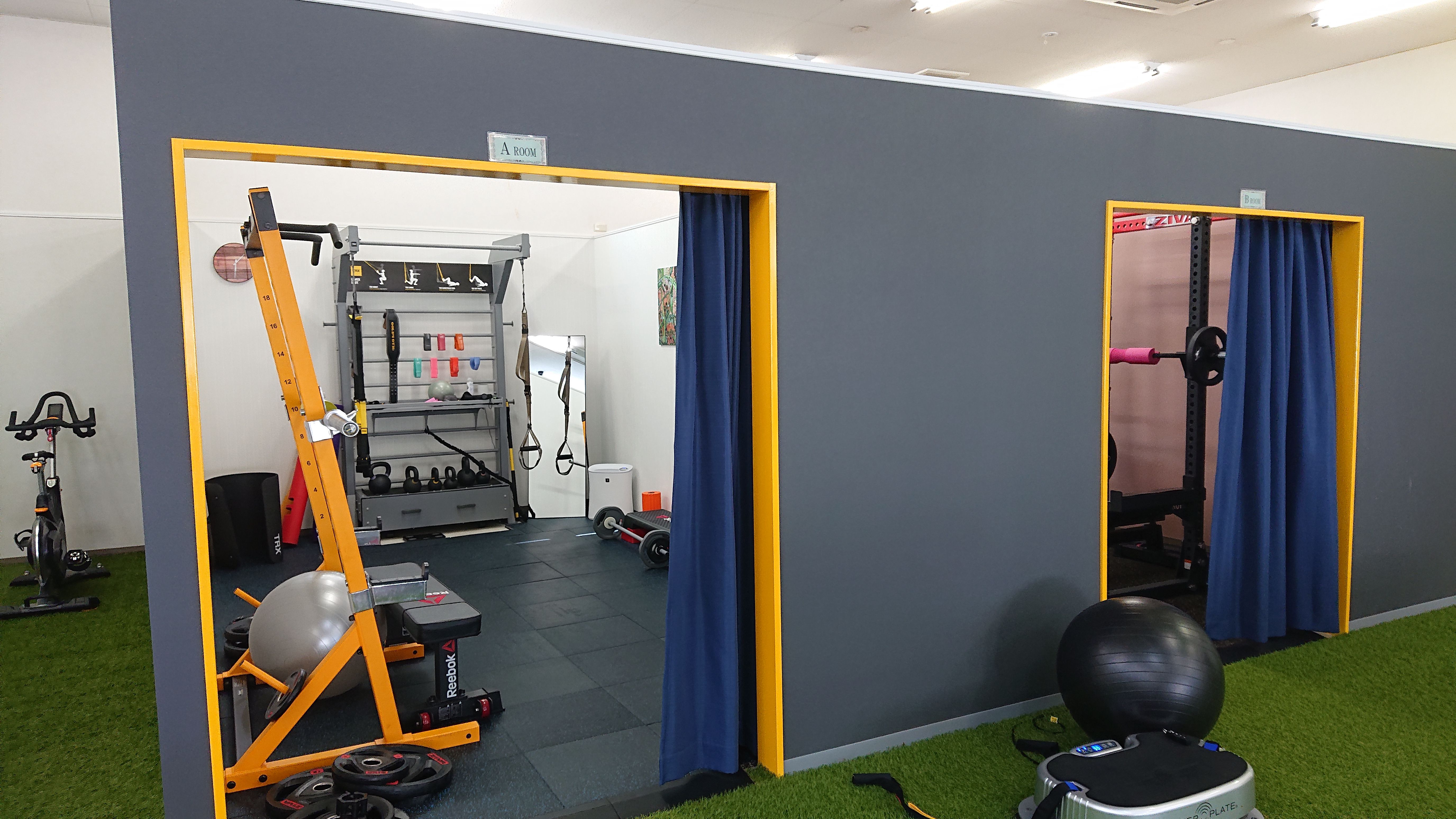 personal training area