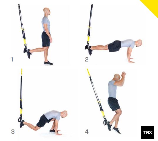 trx burpee