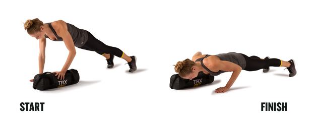side to side push up